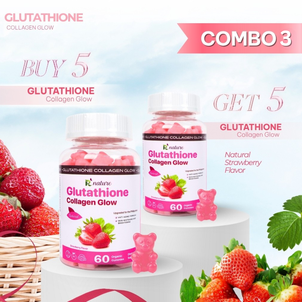 [COMBO 3] BUY 5 Glutathione Collagen Glow GET 5 Glutathione Collagen Glow